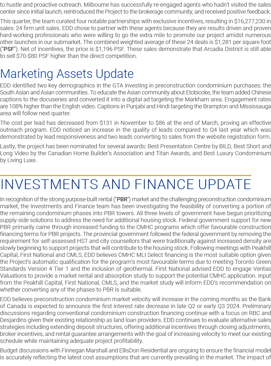 to hustle and proactive outreach. Milbourne has successfully re engaged agents who hadn’t visited the sales center si...