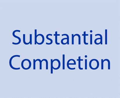 Substantial Completion
