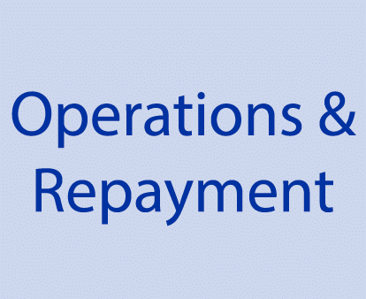 Operations & Repayment