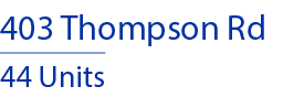 403 Thompson Rd 44 Units